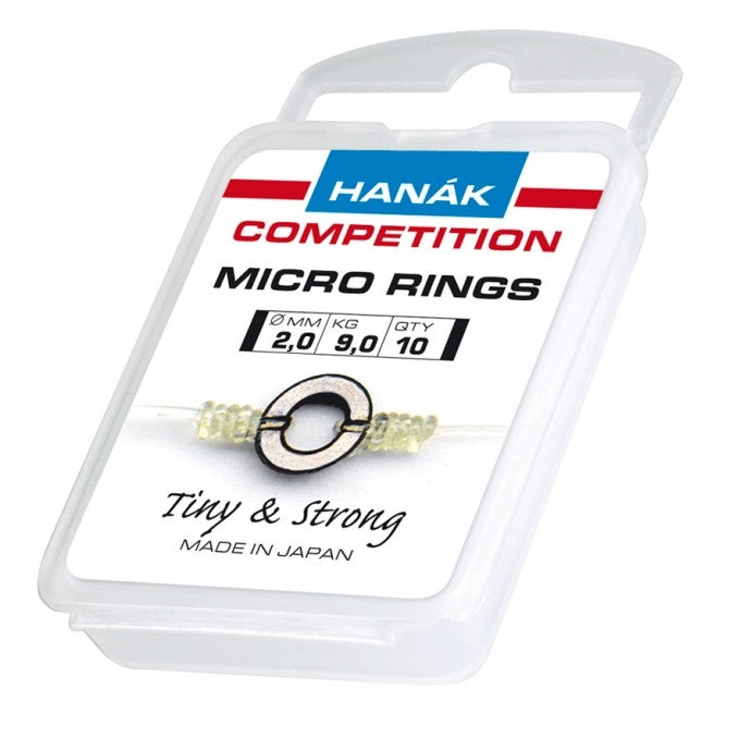 Hanak Tippet Rings, 2mm