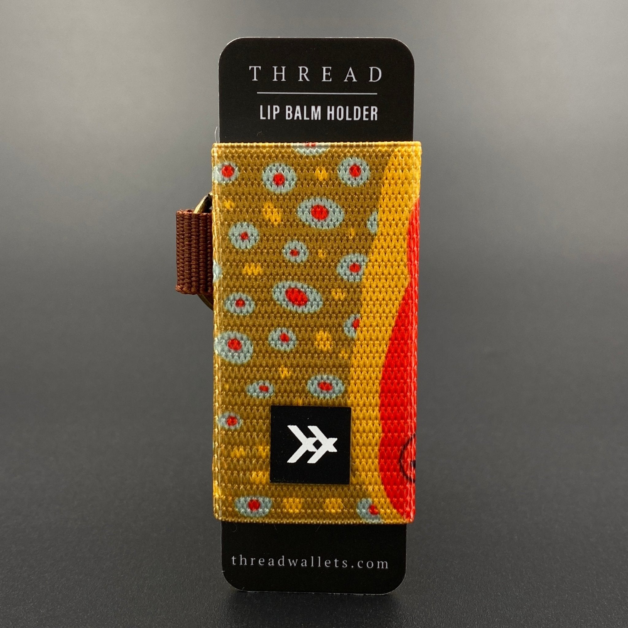 Thread Lip Balm Holder Fly Fish Food Edition Brook Trout