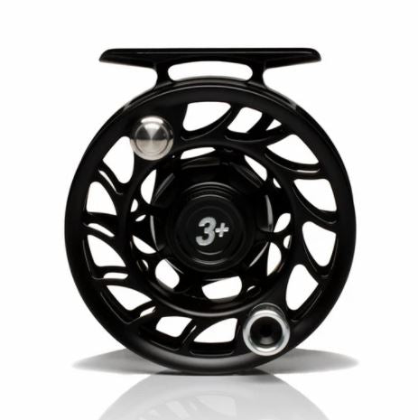 Hatch Iconic 3 Plus Fly Reel Black/Silver / Large Arbor