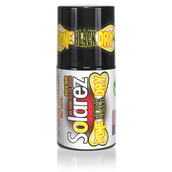 Solarez UV Cure Resin - Black Bone Dry .5 Oz