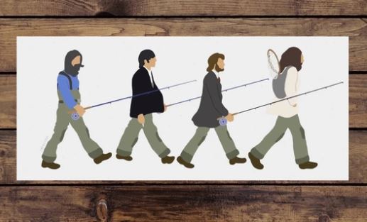 Road to the River Sticker
