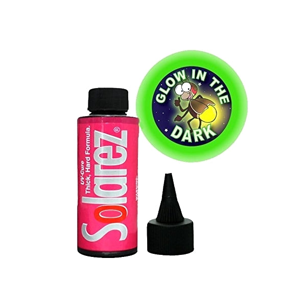 Solarez UV Cure Resin - Thick Hard GLOW 2 oz