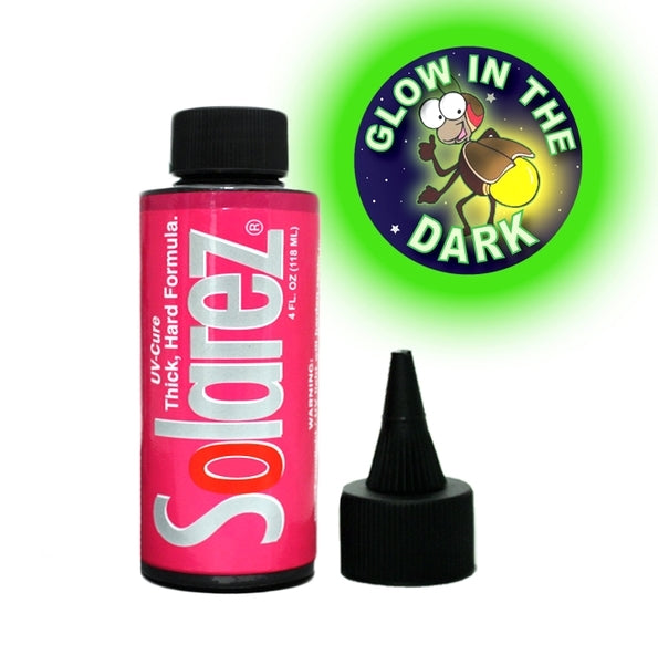 Solarez Fly Tie Thick Hard Glow in Dark Formula - 4.0 oz Bottle