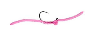 Jig San Juan Worm - Fl. Pink