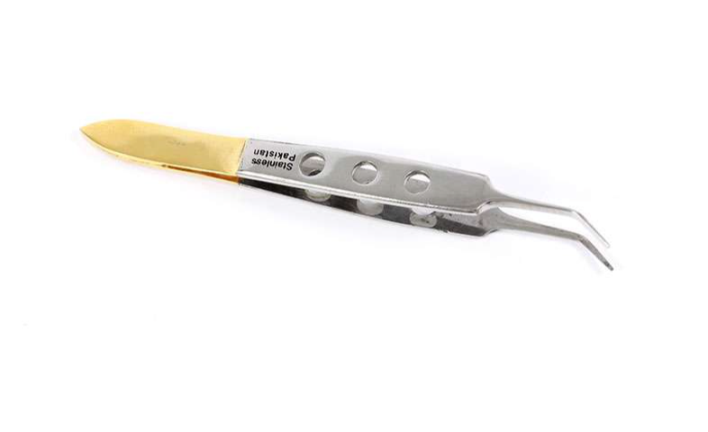 Terra Deluxe 4" Tweezer Angled