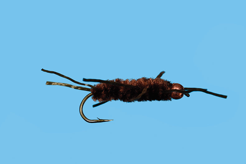 Tungsten Pat's Rubber Legs - Brown
