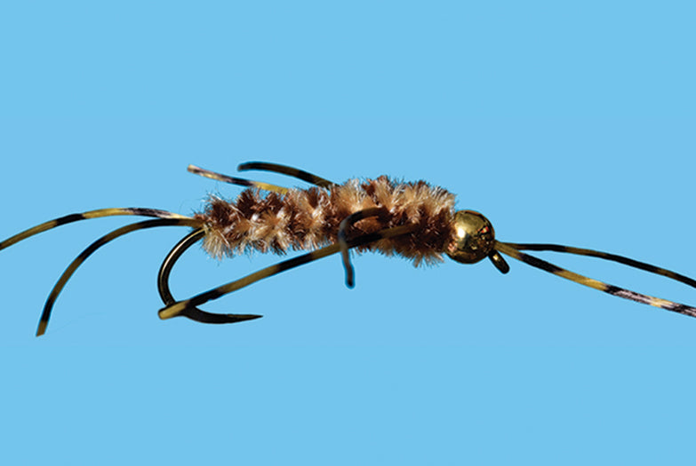 Tungsten Pat's Rubber Legs - Tan & Brown