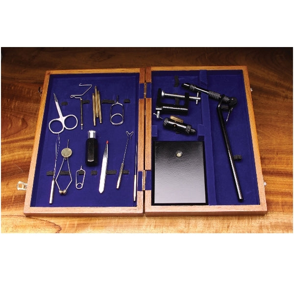 Deluxe Wooden Fly Tying Kit