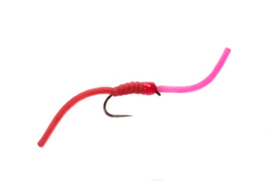 Two Tone Wiggle Worm – Fly Fish Food