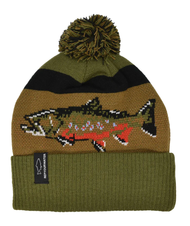 RepYourWater - Big Brookie Knit Hat – Fly Fish Food