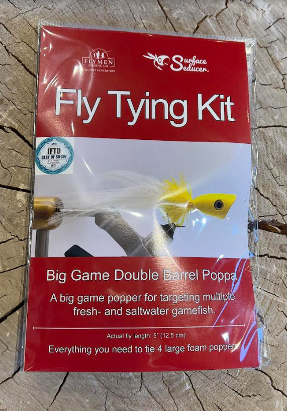 Fly Tying Kit - Big Game Double Barrel Poppa – Fly Fish Food