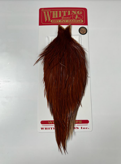 Whiting Rooster Dry Fly Cape - Bronze