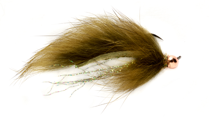 Tactical Jig Zonker Olive Barbless