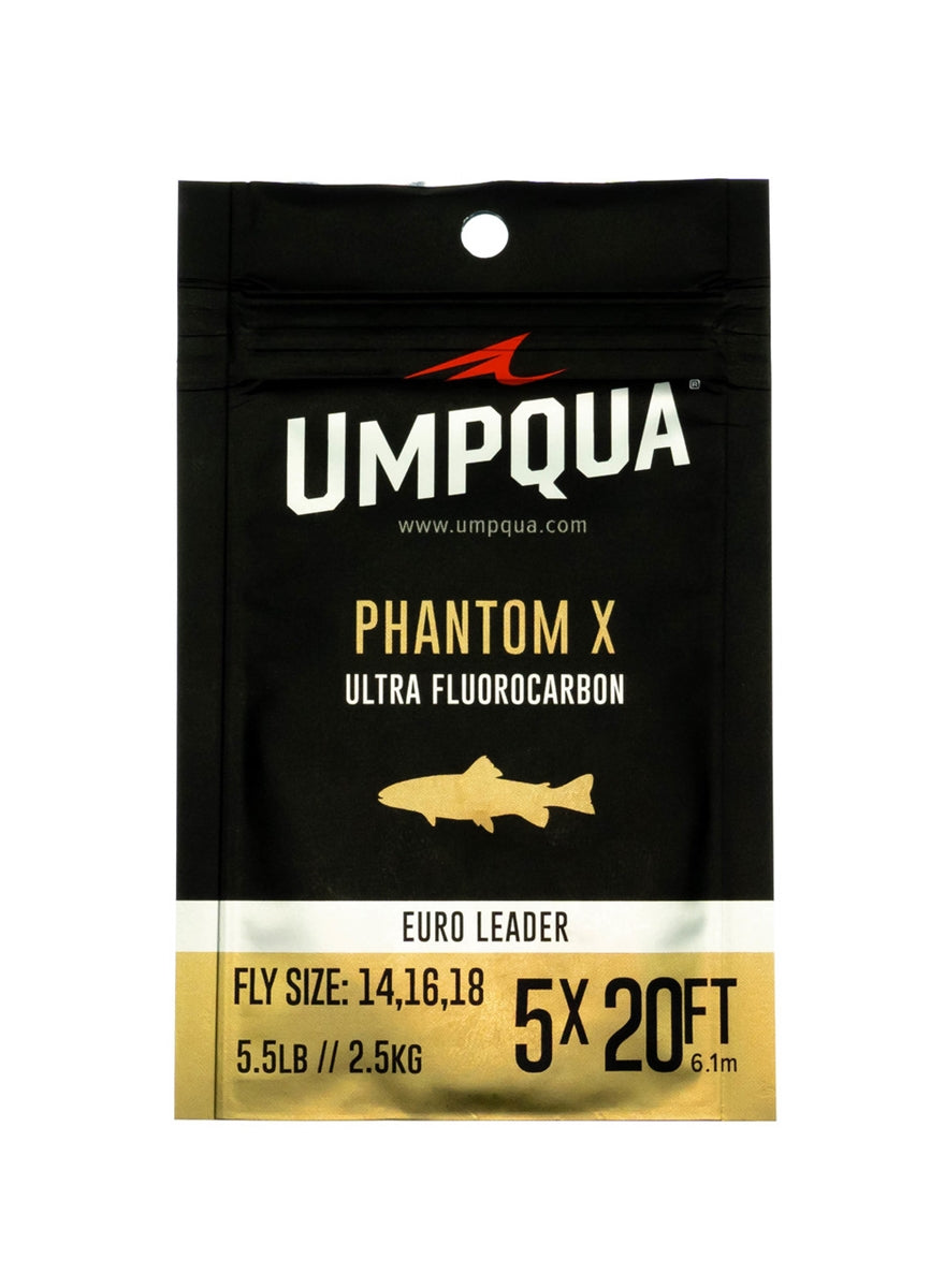 Umpqua Phantom x 20' Euro Nymph Leader 4X