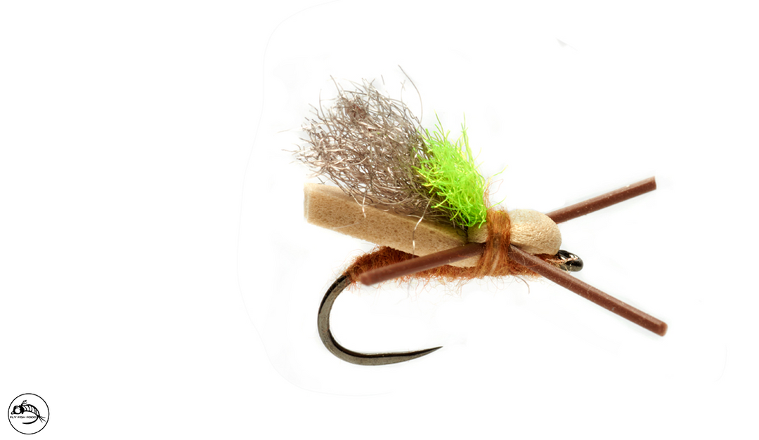 Mini Flopper Tan Barbless Size 12