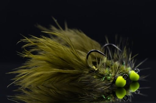 Lemon Lime Bugger - Fly Fish Food