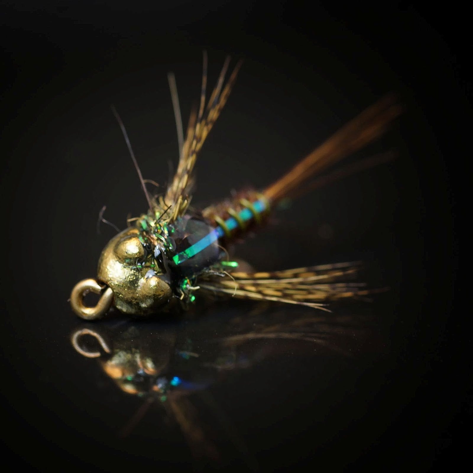 Deep Dish Dish Green Drake Nymph – Fly Fish Food