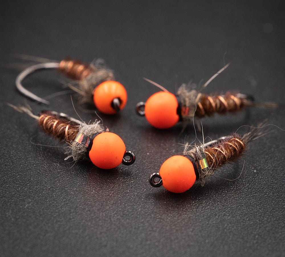 Orange Head Mary - Fly Fish Food