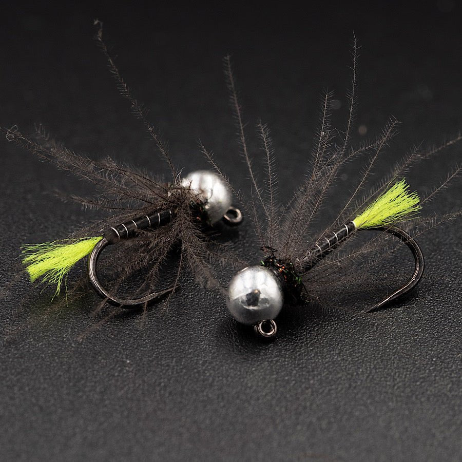 Roza's Green Tag Jig - Fly Fish Food
