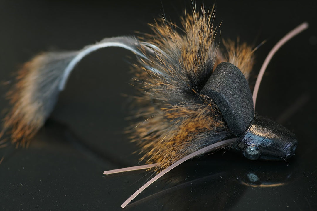 Mini McMouse Face Dry Fly Tutorial