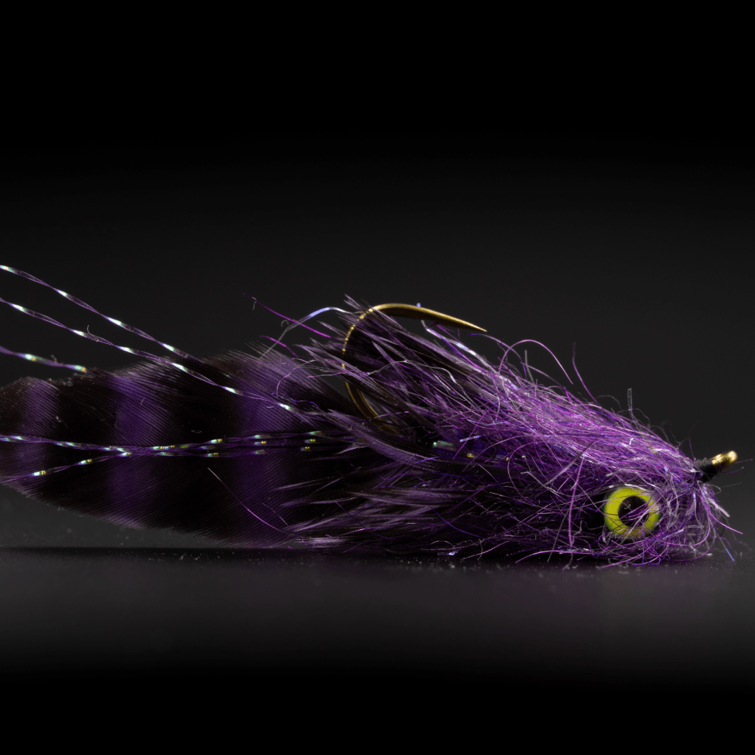 Purple Near Nuff Sculpin - Fly Fish Food