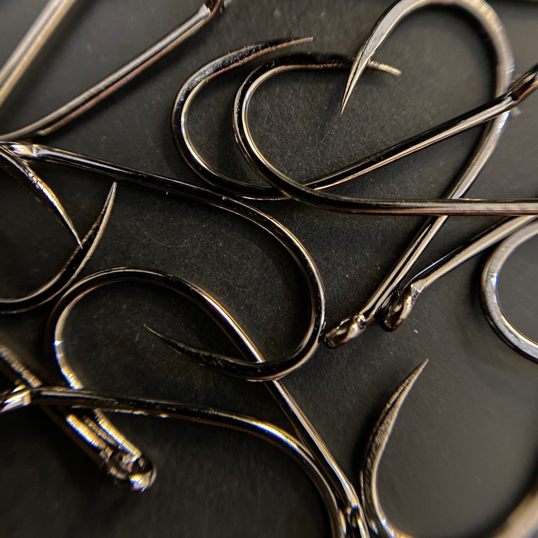 Curved Shank Hooks - Fly Fish Food