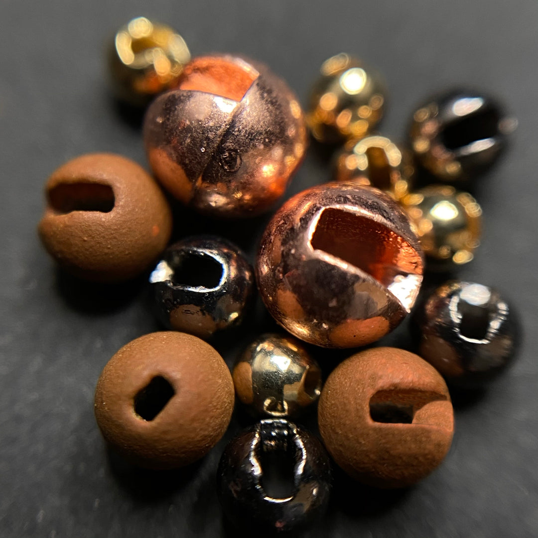 Slotted Tungsten Beads - Fly Fish Food