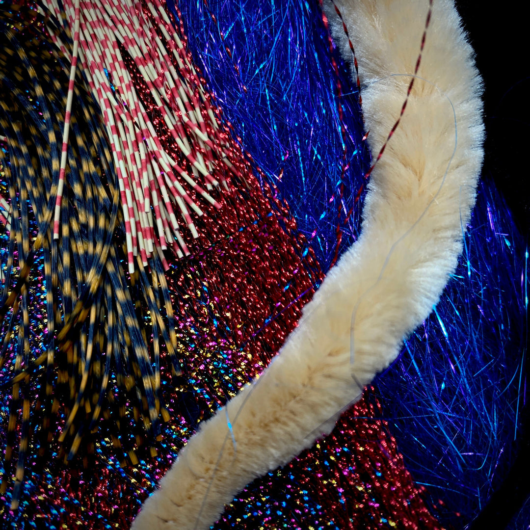 Synthetic Fibers & Flash - Fly Fish Food