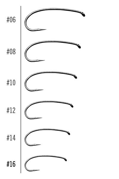 MFC 2XL Curved Stonefly & Hopper Hook