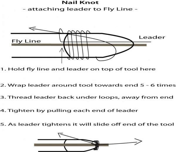 Fish Whistle Nail Knot Tool