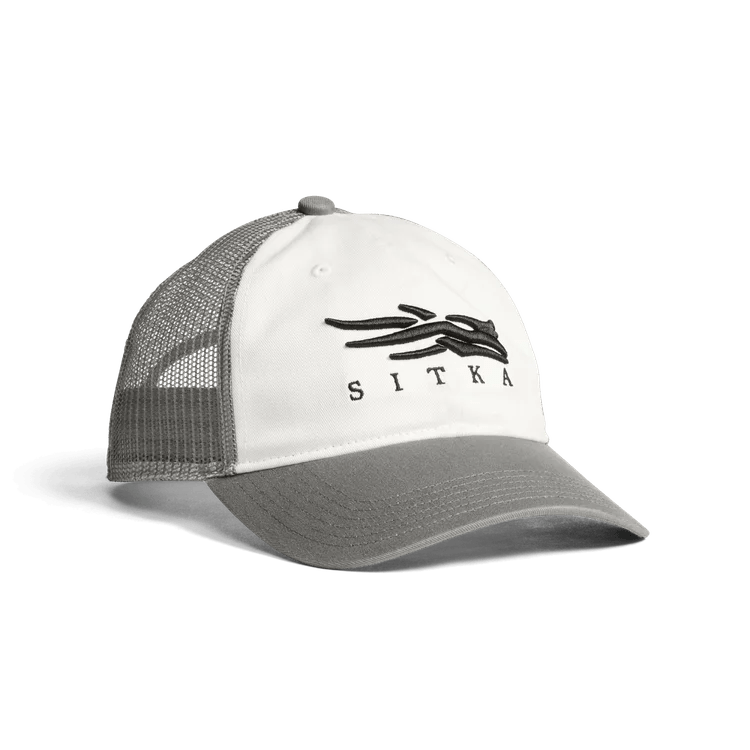Sitka - Icon Lo Pro Trucker Hat - Woodsmoke - Hats - Fly Fish Food