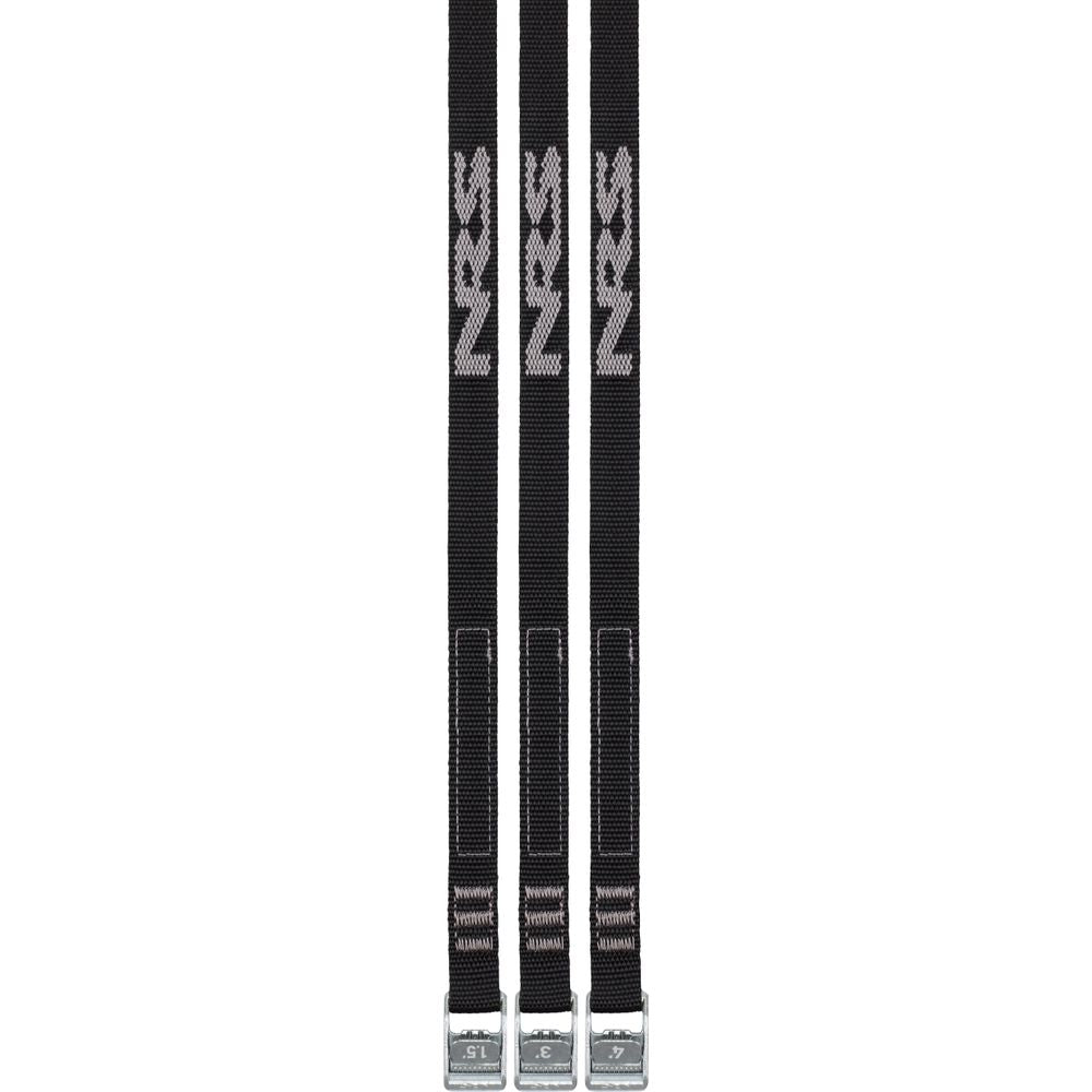 NRS 5/8" Micro Straps Pair - Stealth Black - Float Tubes & Accessories - Fly Fish Food