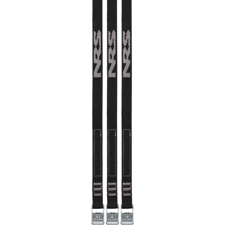 NRS 5/8" Micro Straps Pair - Stealth Black - Float Tubes & Accessories - Fly Fish Food