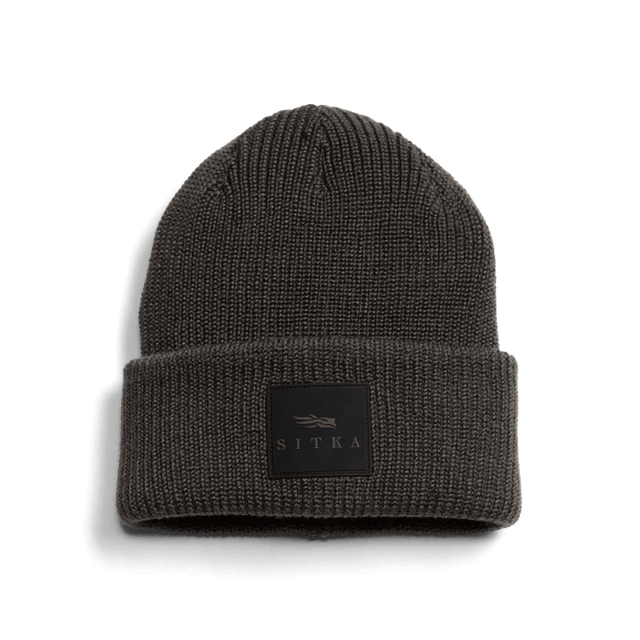 Sitka - Double Cuff Acrylic Knit Beanie - Shadow - Hats - Fly Fish Food