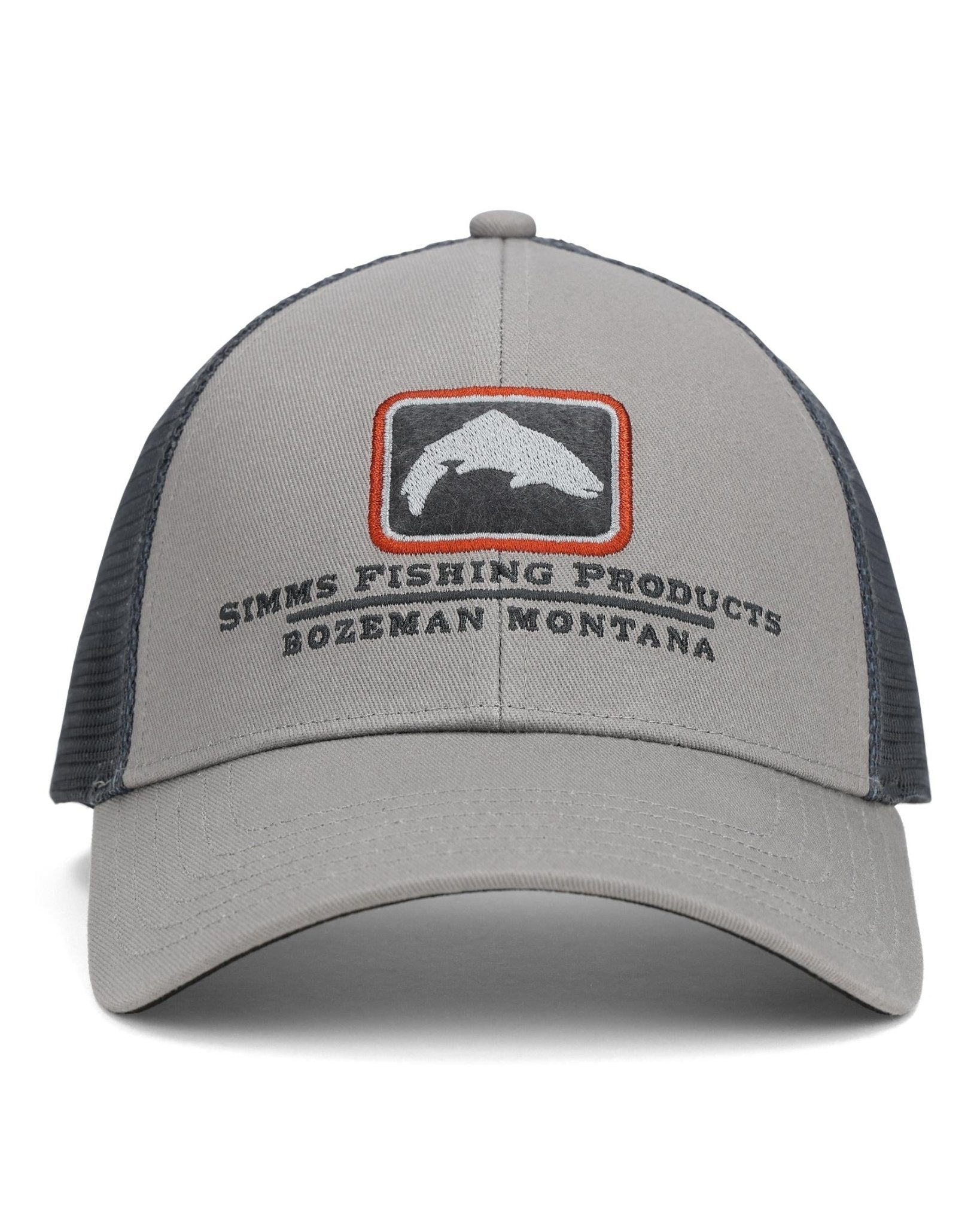 Simms Trout Icon Trucker Hat - Cinder - Hats - Fly Fish Food