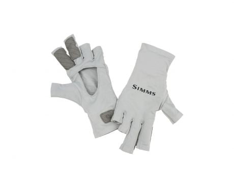 Simms SolarFlex Sun Gloves - Sterling