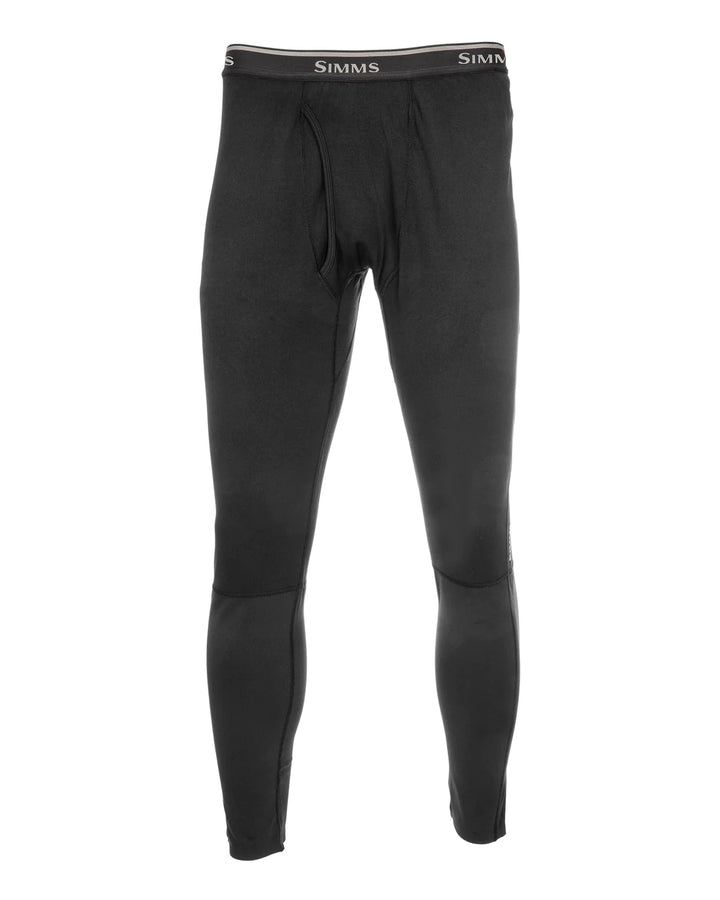 Simms - Men's Heavyweight Baselayer Bottom - Black - Apparel - Fly Fish Food