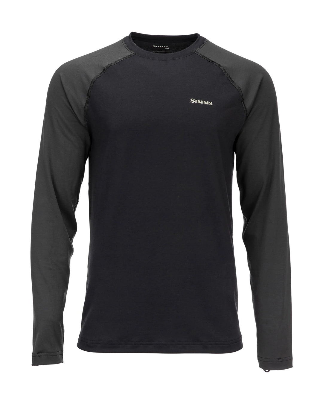 Simms - Men's Lightweight Baselayer Top - Black