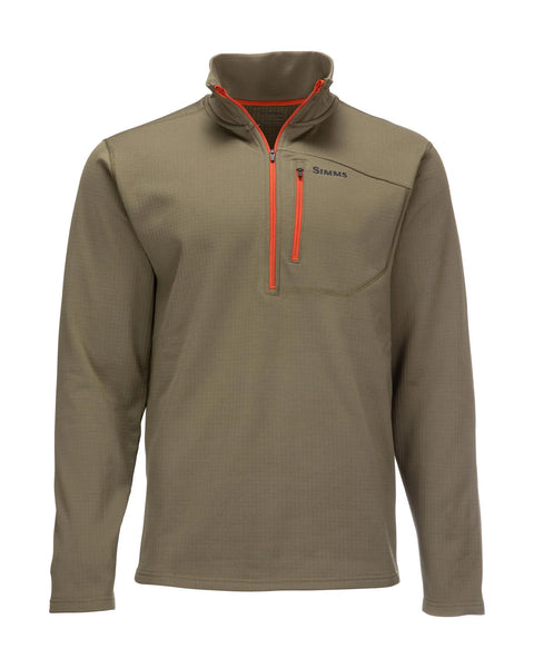 Simms Men's Thermal 1/4 Midlayer Zip Top – Fly Fish Food