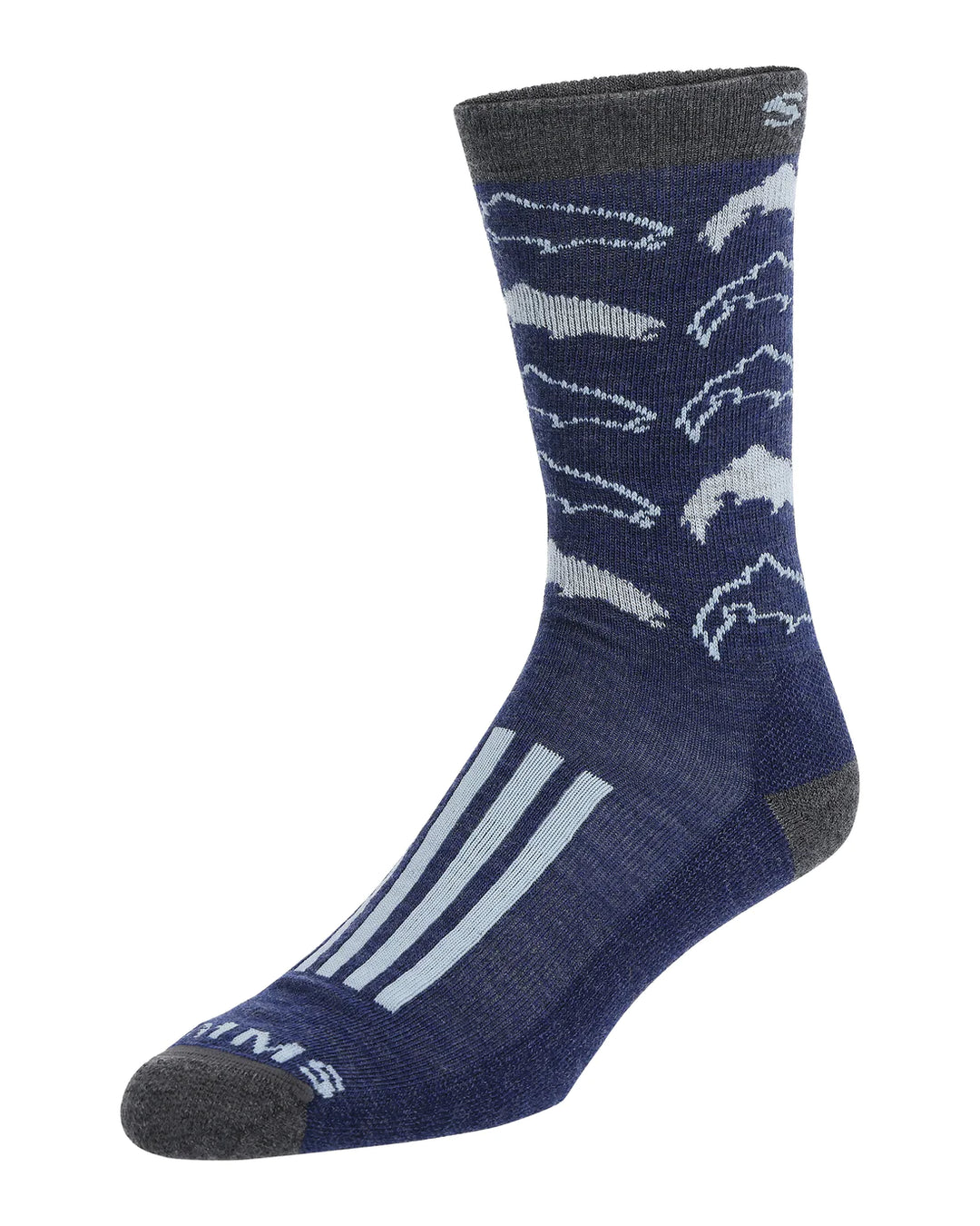Simms - M's Daily Sock - Navy