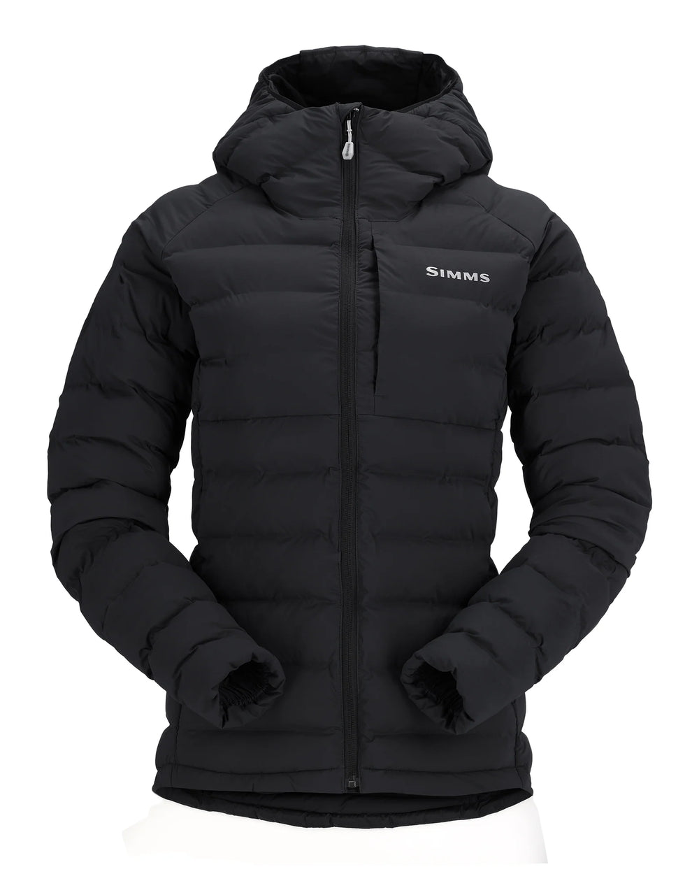 Simms Women's ExStream Insulated Hoody - Black - Apparel - Fly Fish Food