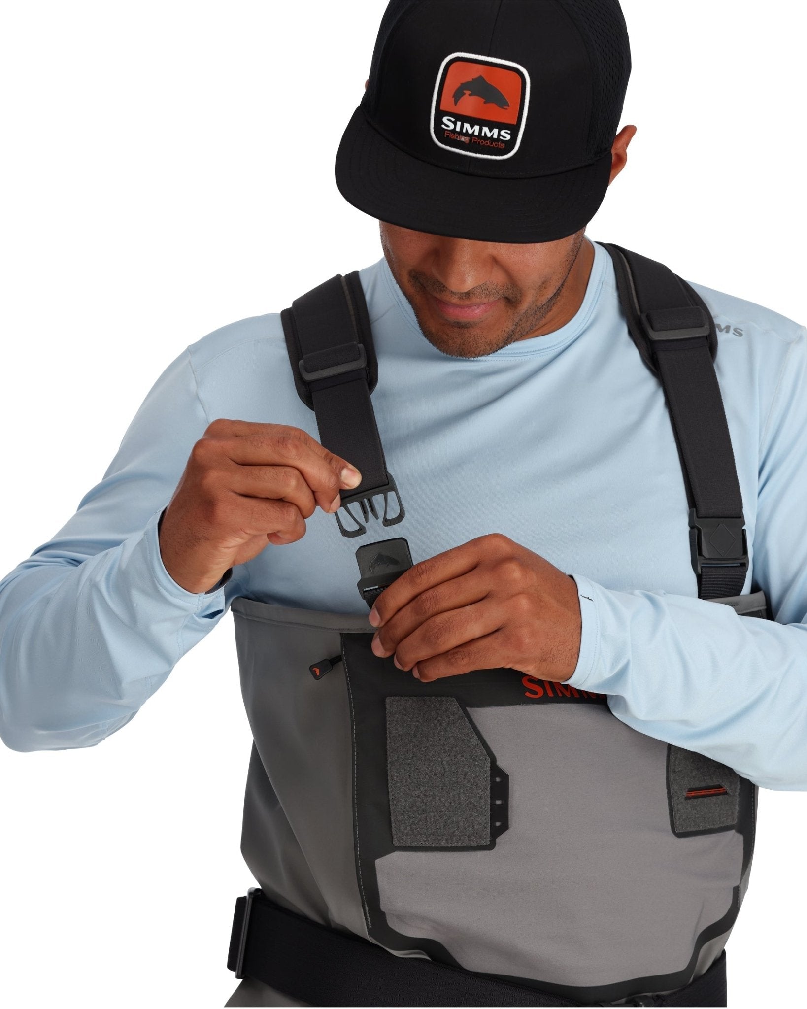 Simm's - M's Confluence Stockingfoot Waders - Graphite - Waders - Fly Fish Food