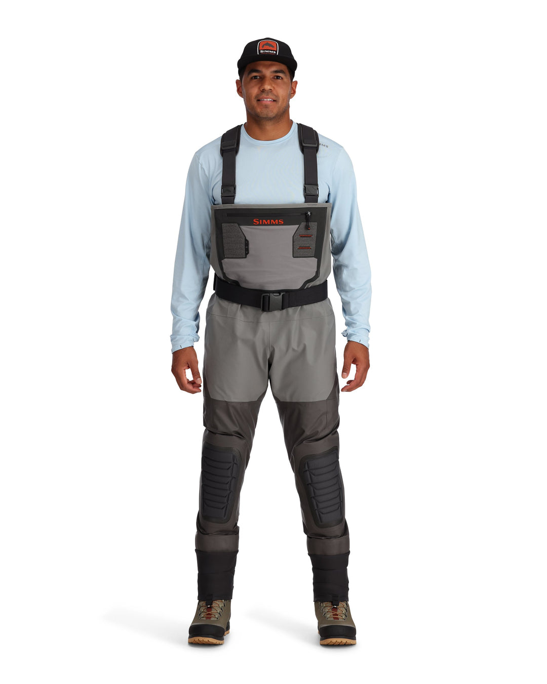 Simms Men's Confluence Stockingfoot Waders Graphite / Long / M 9-11