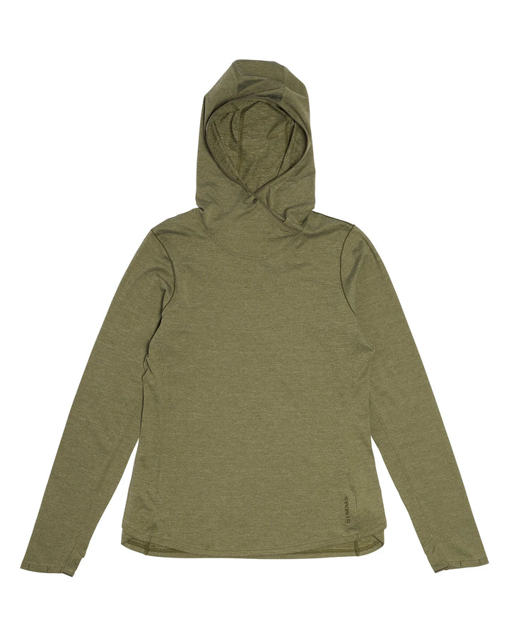 Simms Women's Bugstopper Solarflex Hoody - Loden Heather - Apparel - Fly Fish Food