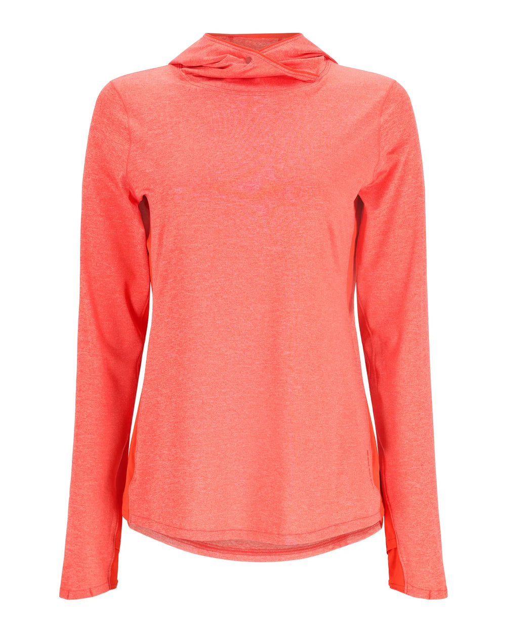 Simms Women's SolarFlex Hoody - Watermelon Heather - Apparel - Fly Fish Food