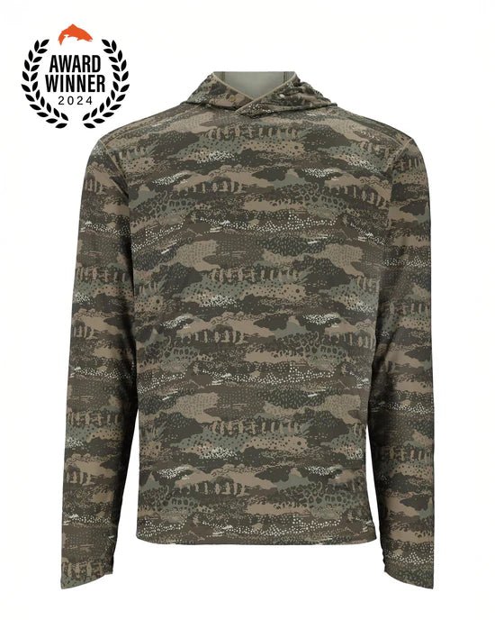 Simms M's Bugstopper SolarFlex Hoody - Shroud Loden - Apparel - Fly Fish Food