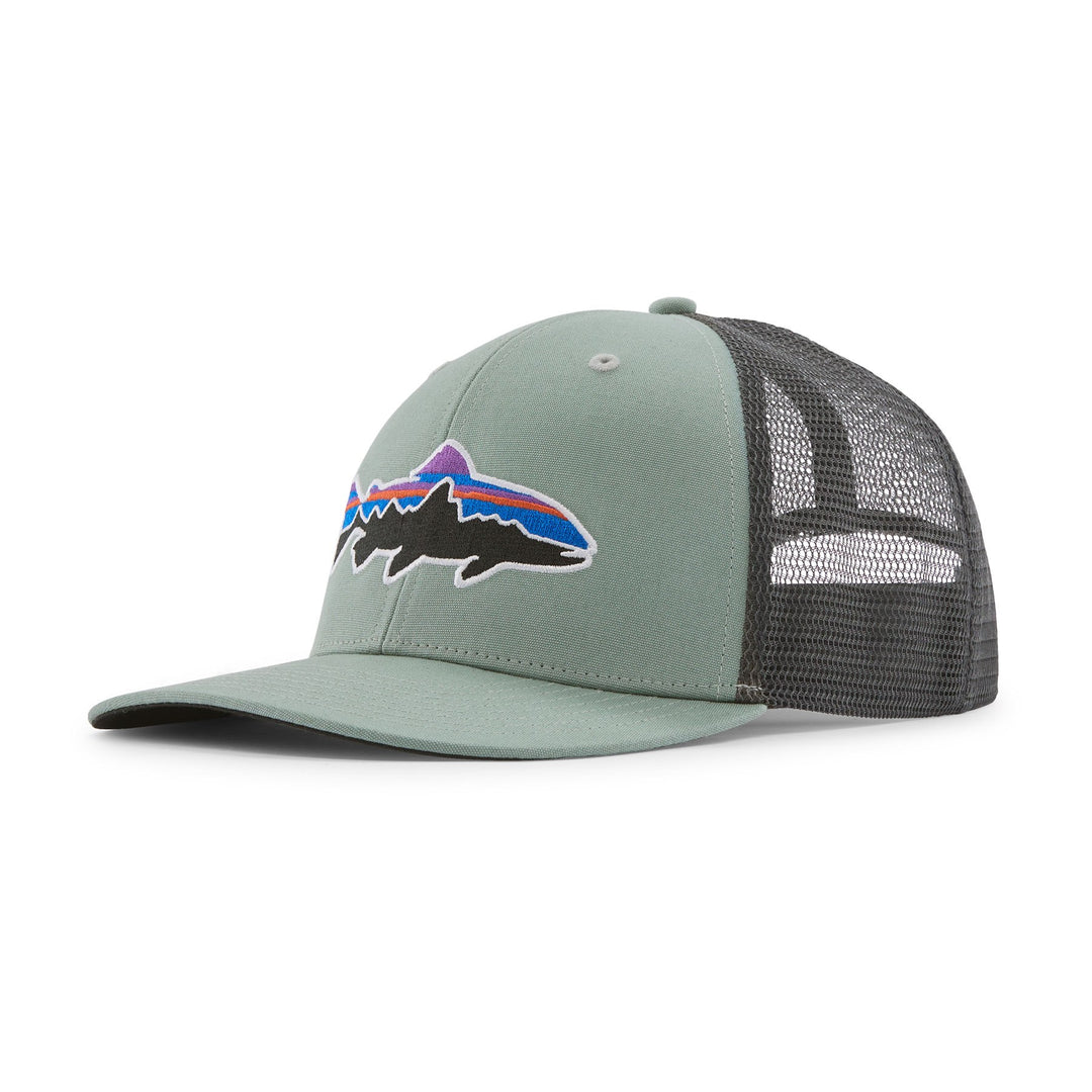 Fitz Roy Trout Trucker Hat - Cover Green