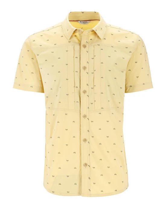 Simms Men's Stone Cold SS Shirt - Fishtail Sandbar - Apparel - Fly Fish Food