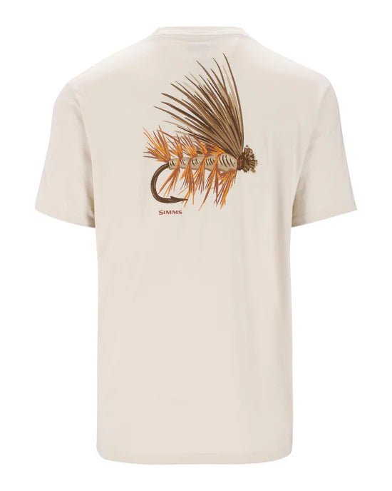 Simms Men's Let It Fly T-Shirt - Natural - Apparel - Fly Fish Food