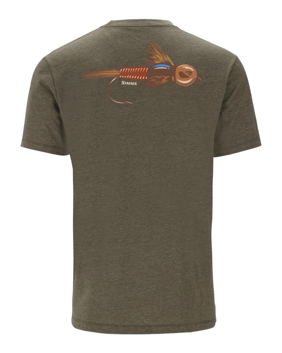 Simms Men's Let It Fly T-Shirt - Military Heather